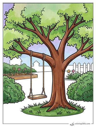 Colored example of this coloring page