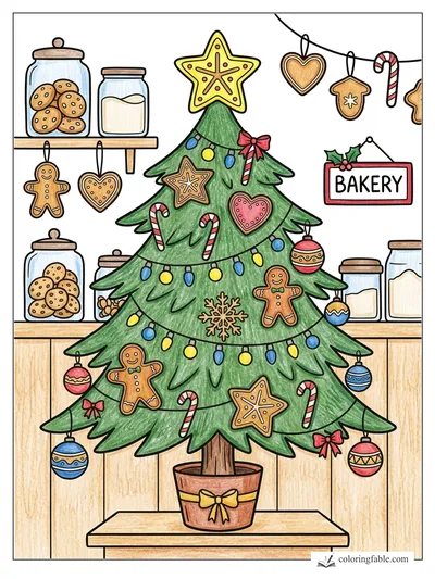 Colored example of this coloring page