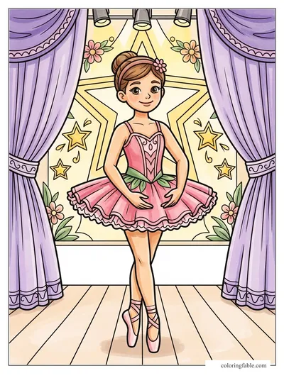 Colored example of this coloring page