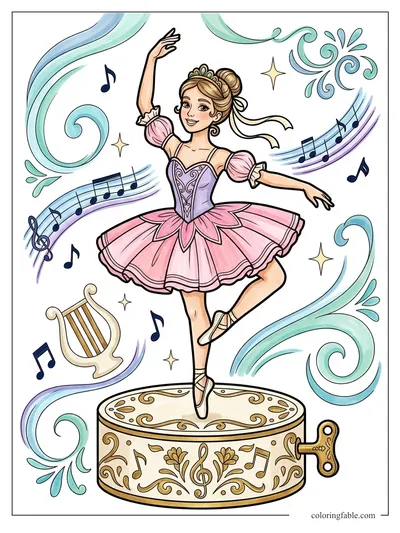 Colored example of this coloring page