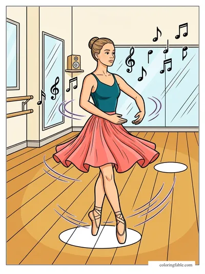 Colored example of this coloring page