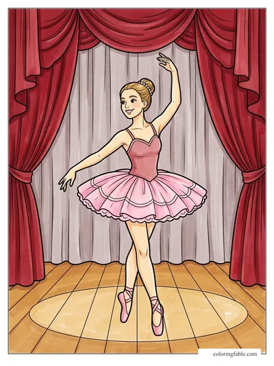 Colored example of this coloring page