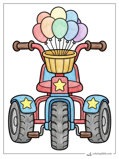Colored example of this coloring page