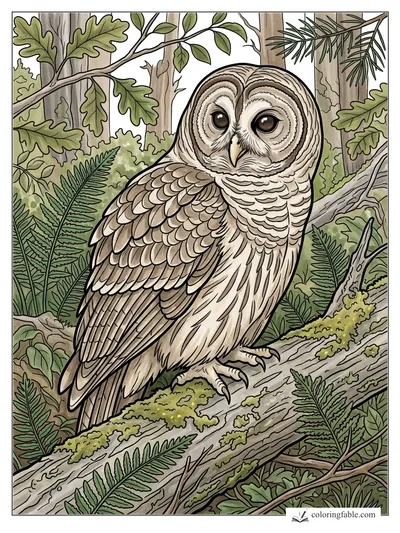 Colored example of this coloring page