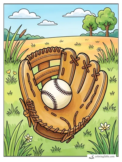 Colored example of this coloring page