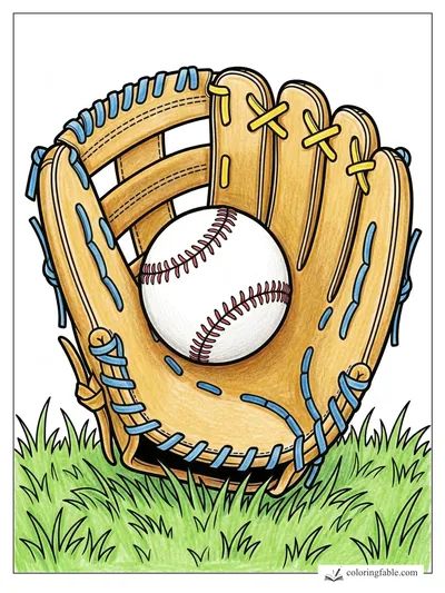 Colored example of this coloring page