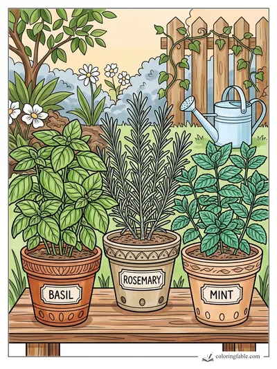 Colored example of this coloring page