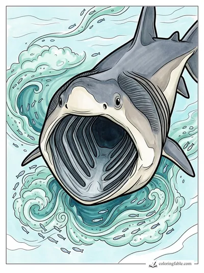 Colored example of this coloring page