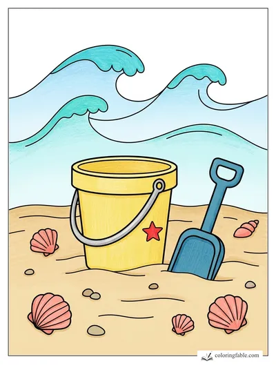 Colored example of this coloring page