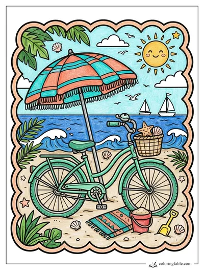 Colored example of this coloring page