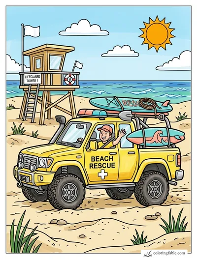 Colored example of this coloring page