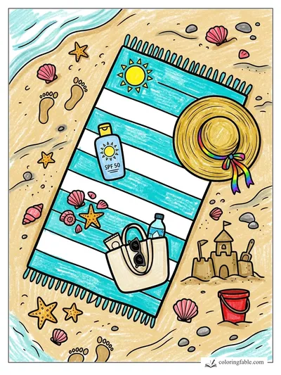 Colored example of this coloring page