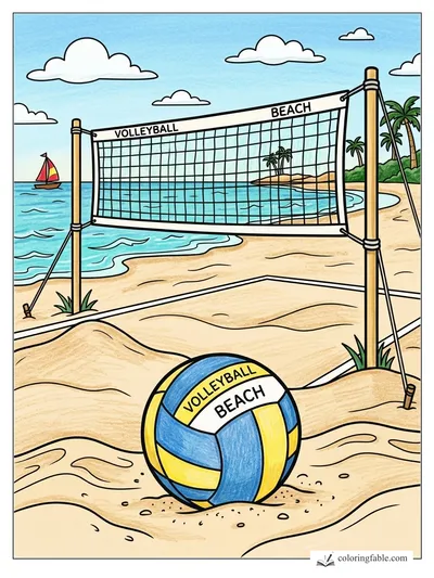 Colored example of this coloring page