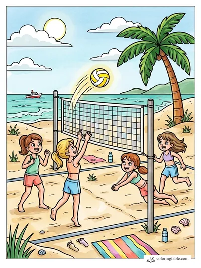 Colored example of this coloring page