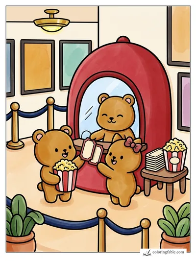 Colored example of this coloring page