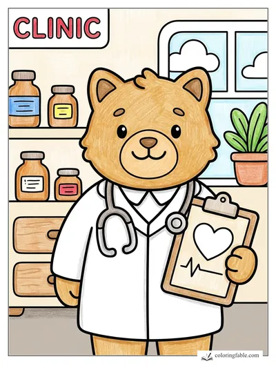 Colored example of this coloring page