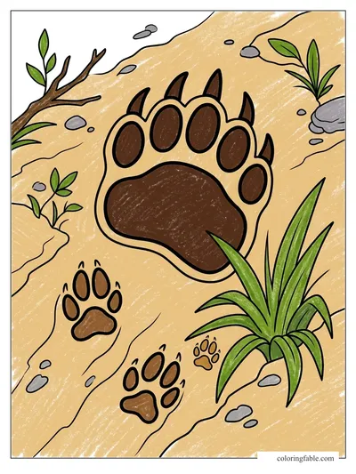 Colored example of this coloring page