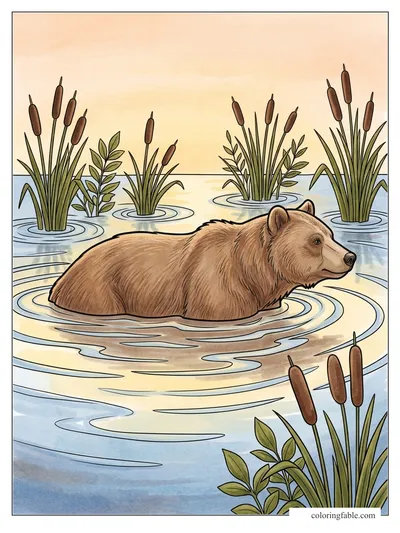 Colored example of this coloring page