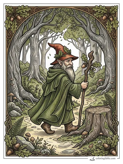 Colored example of this coloring page