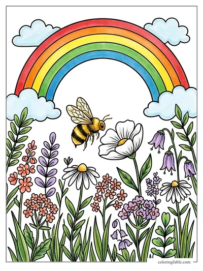 Colored example of this coloring page