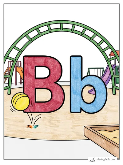 Colored example of this coloring page