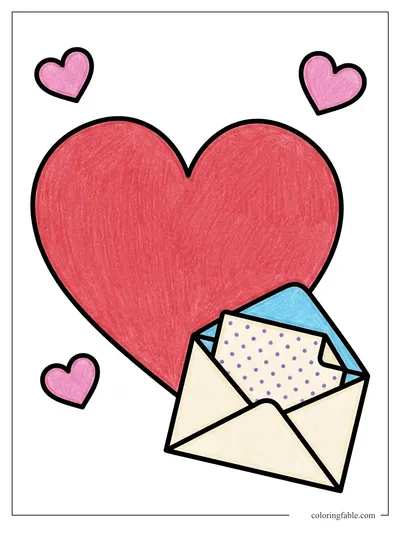 Colored example of this coloring page