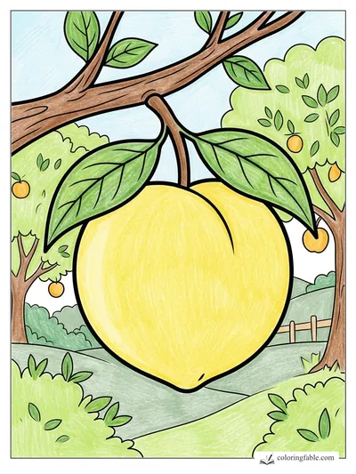 Colored example of this coloring page