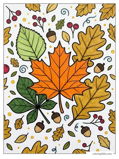 Colored example of this coloring page