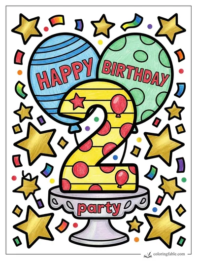 Colored example of this coloring page