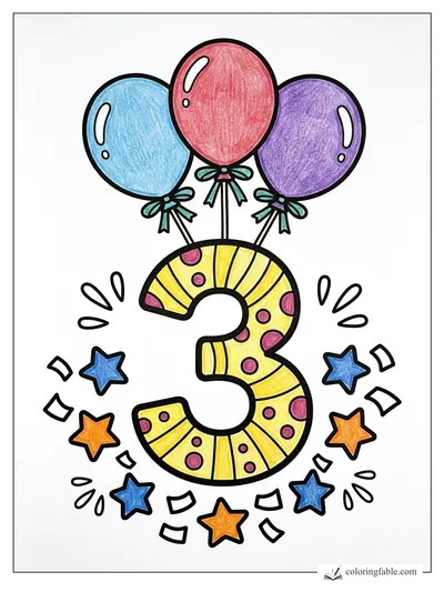 Colored example of this coloring page