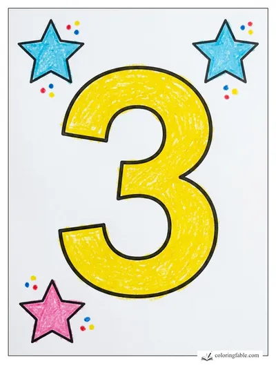 Colored example of this coloring page