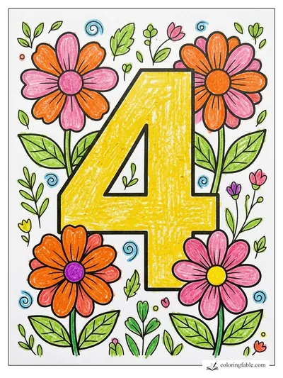 Colored example of this coloring page