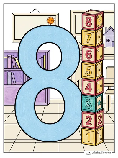 Colored example of this coloring page
