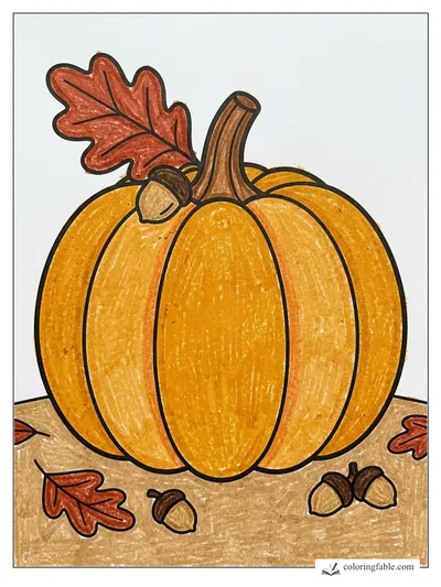 Colored example of this coloring page