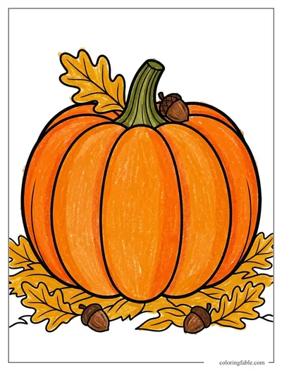 Colored example of this coloring page