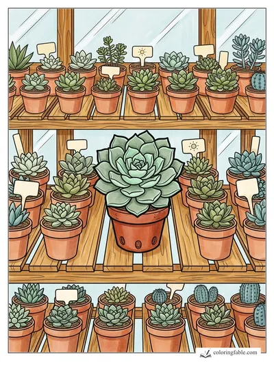 Colored example of this coloring page