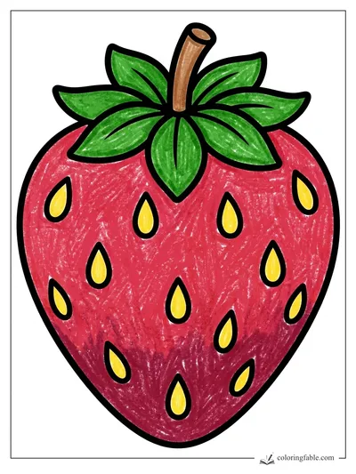 Colored example of this coloring page