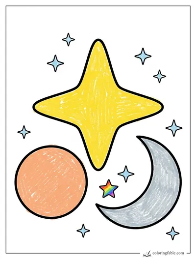 Colored example of this coloring page