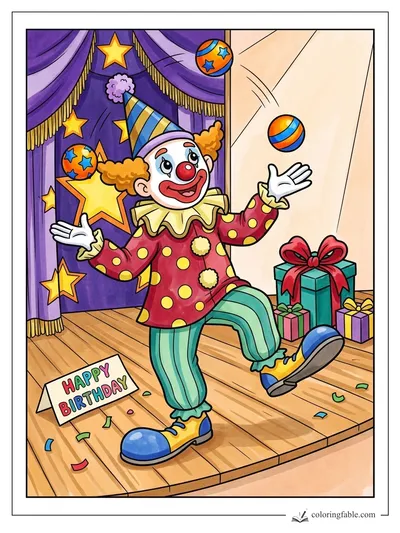 Colored example of this coloring page