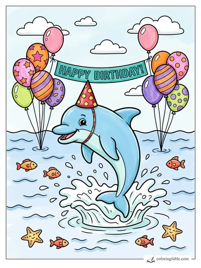 Colored example of this coloring page