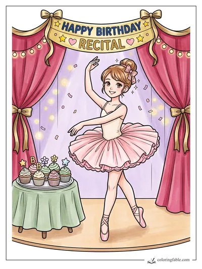 Colored example of this coloring page