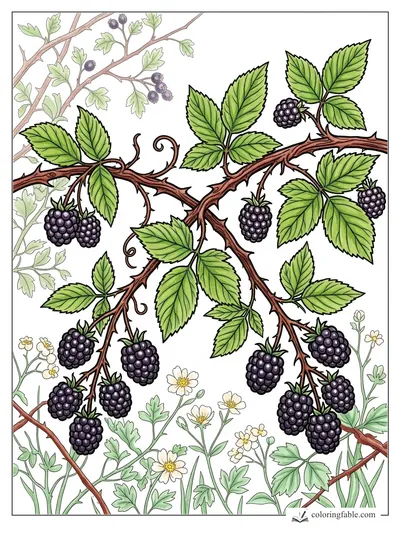 Colored example of this coloring page