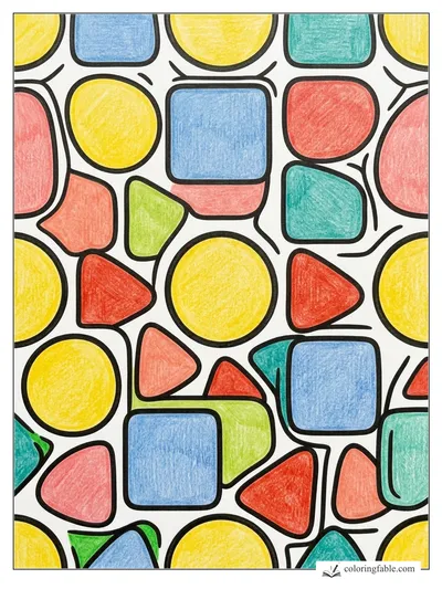 Colored example of this coloring page