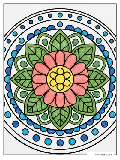 Colored example of this coloring page