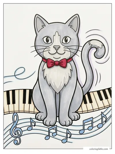 Colored example of this coloring page