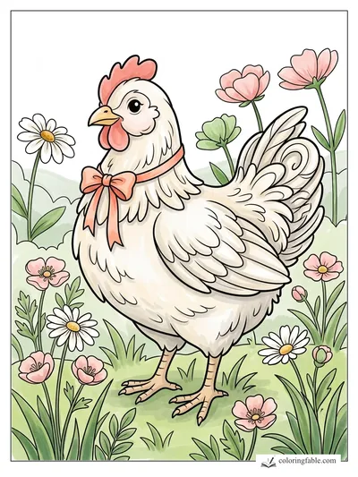 Colored example of this coloring page
