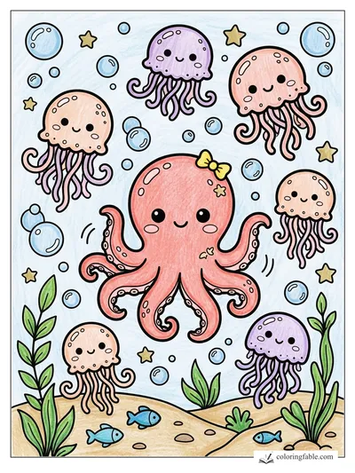 Colored example of this coloring page