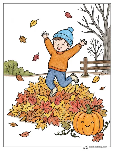 Colored example of this coloring page