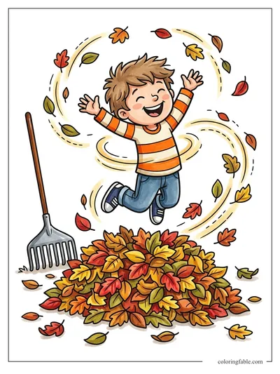 Colored example of this coloring page