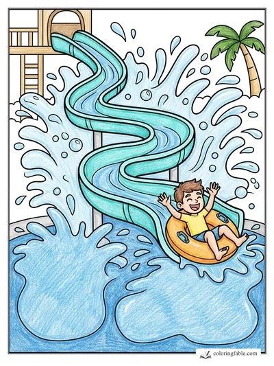 Colored example of this coloring page